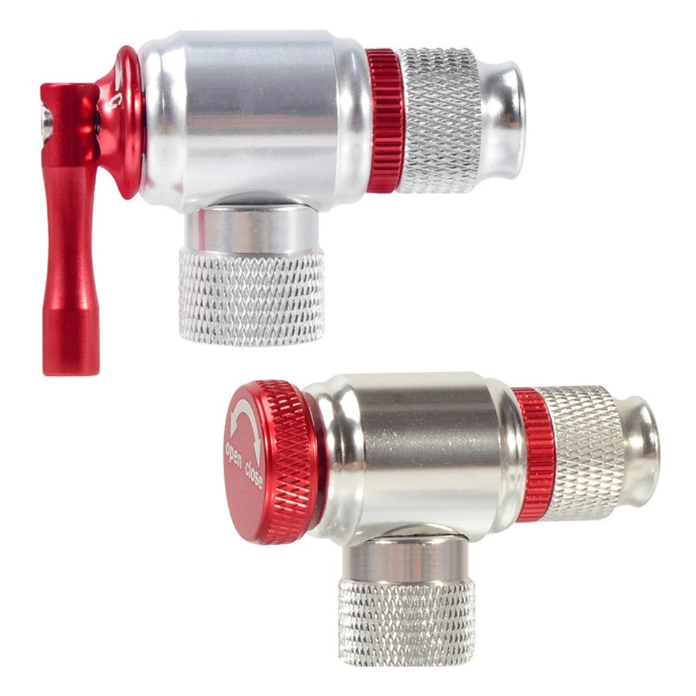Accessories Bike Pump Bicycle Accessories Fast Inflator CO2 Cylinder Pump Gas Nozzle Head Adapter