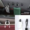 2/4Pcs Car Self Adhesive Mini Storage Hooks Accessories For Lexus FSPORT LBX NX RX 350h 450h ES UX 300e GS GX IS LS LX CT LC RC