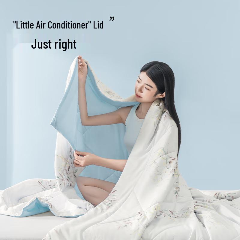 Охлаждающее одеяло Jingdong из ледяного шелка