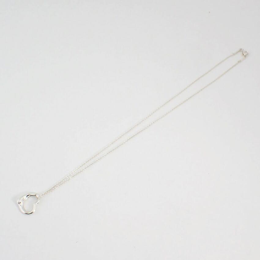 [Б/у] TIFFANY 925 Подвеска/Ожерелье Открытое Сердце/g504-24