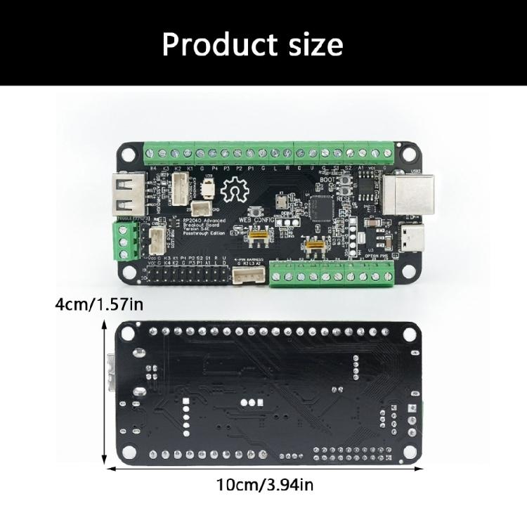 USB Passthrough Fighting Board V5.6E RP2040 Продвинутая Fighting Board для Мультиплатформенной Hitbox