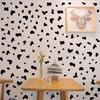 Removable Adhesive Cow Print Stickers Waterproof Cow Decals For Walls Bedroom Living Room Nursery