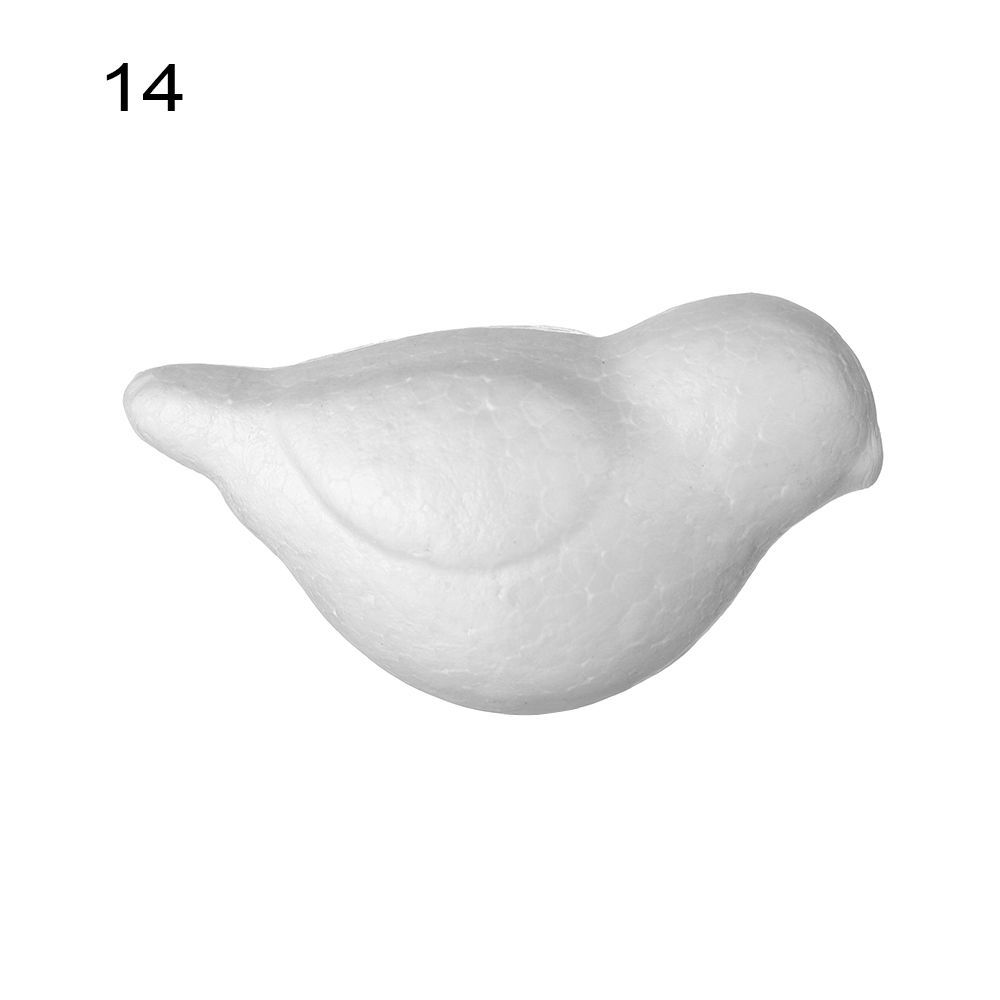 Home Decoration Party Supplies Children Toys Animals Shape Foam Balls White Polystyrene Styrofoam