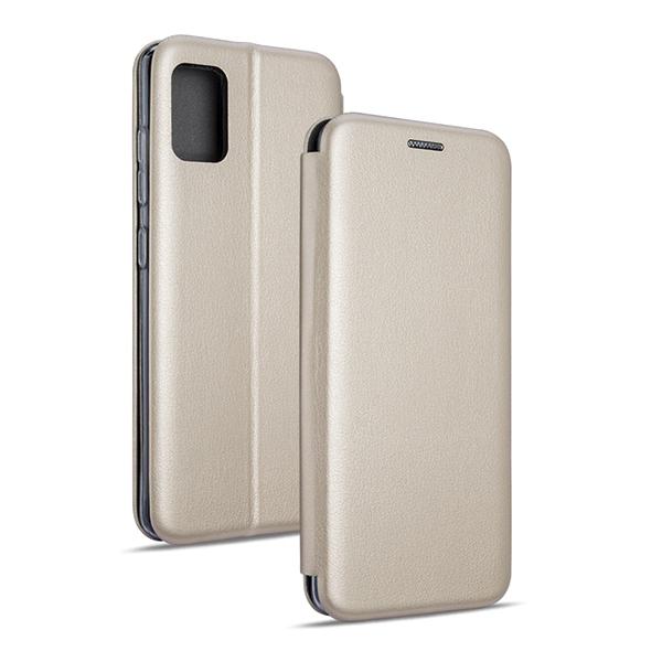 Etui z klapką do Samsung M51 Beline Złote