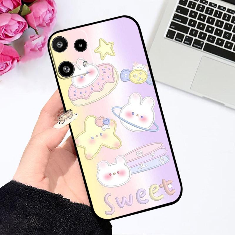 Чехол для Nothing Phone 3a Lite Модный чехол с защитой камеры Силиконовая задняя крышка для чехлов Nothing Phone 3a Lite Мягкий ТПУ Fundas