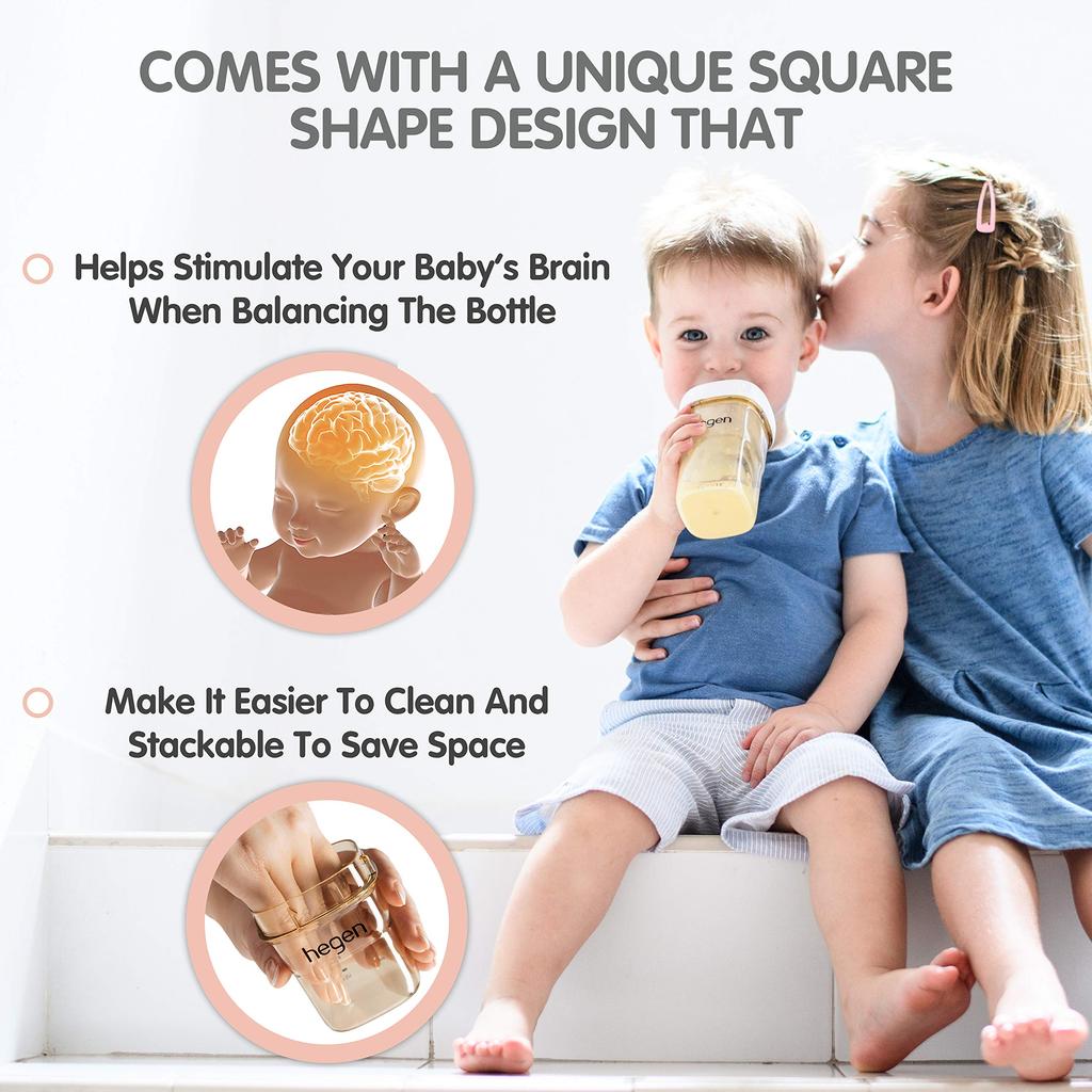 Hegen PCTOTM Feeding Bottle PPSU by Hegen 240ml/8oz