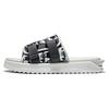 Non-Slip Durable EVA Slide Sandals Men Footwear Gray Black AGAS011-3