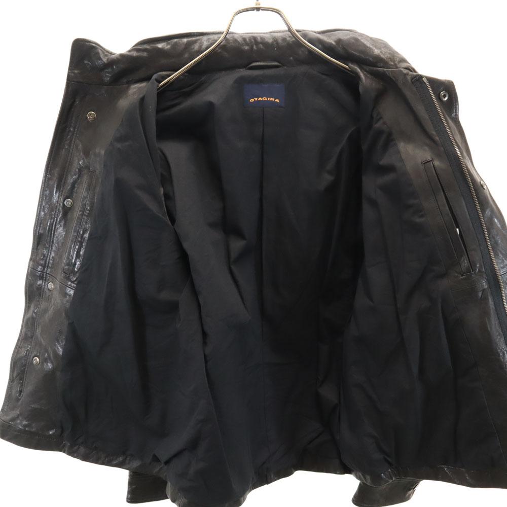 OTAGIRA leather jacket M black Men's Used
