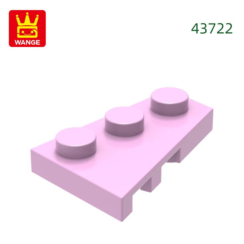 158 шт./лот 43723 2x3 Правый клин-пластина Строительные кубики Аксессуары MOC Совместимо с Фигурирующими кубиками Детские игрушки Идея для подарка Коробка