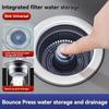Rust-Proof Kitchen Drain Filter Stainless Steel Kitchen Sink Bounce Core Mesh Basket Filtering