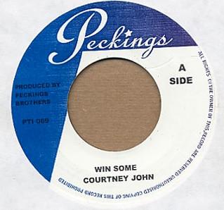7-дюймовая пластинка COURTNEY JOHN / DEBBIE GORDON - Win Some / Bad Situation PTI069 Peckings Record 2010 UK Регги, Ска и Даб Б/У