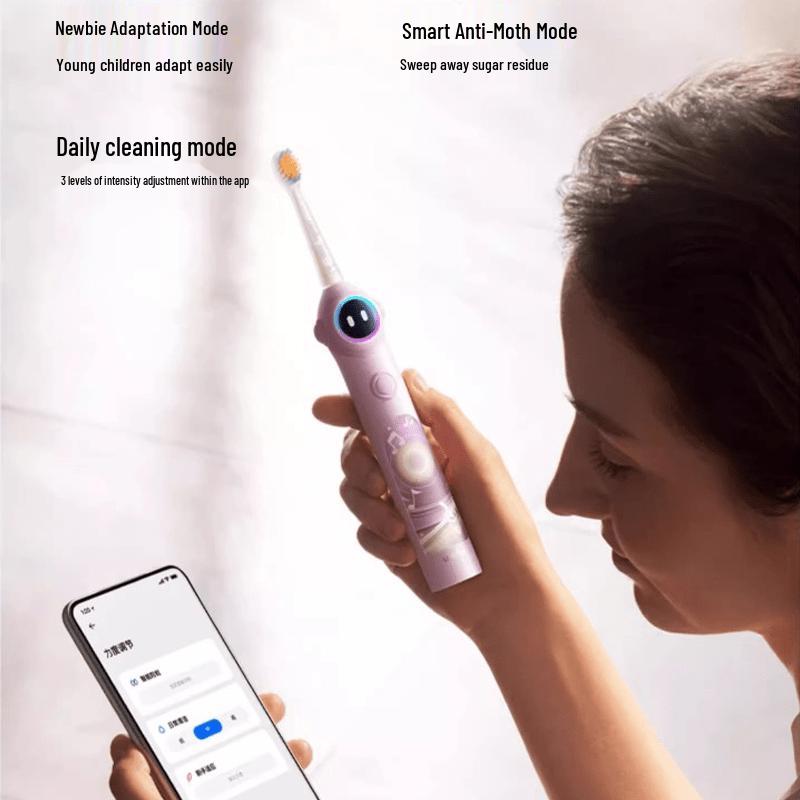 usmile Q10PROMAX Детская звуковая электрическая зубная щетка вилка CN (адаптер в комплекте)