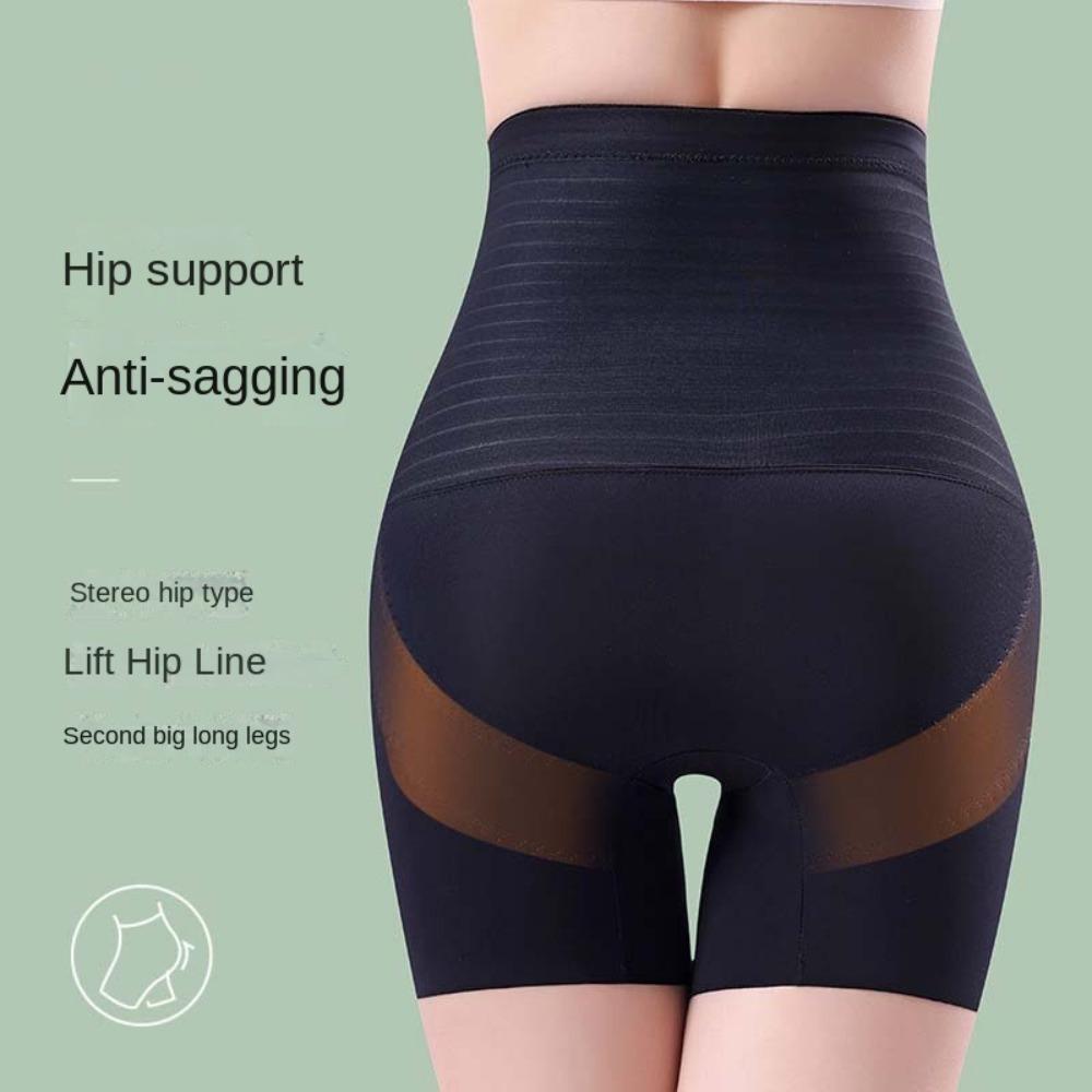 Бесшовные утягивающие трусы с высокой талией Push Up, корректирующие фигуру, удобные антибликовые трусы для женщин