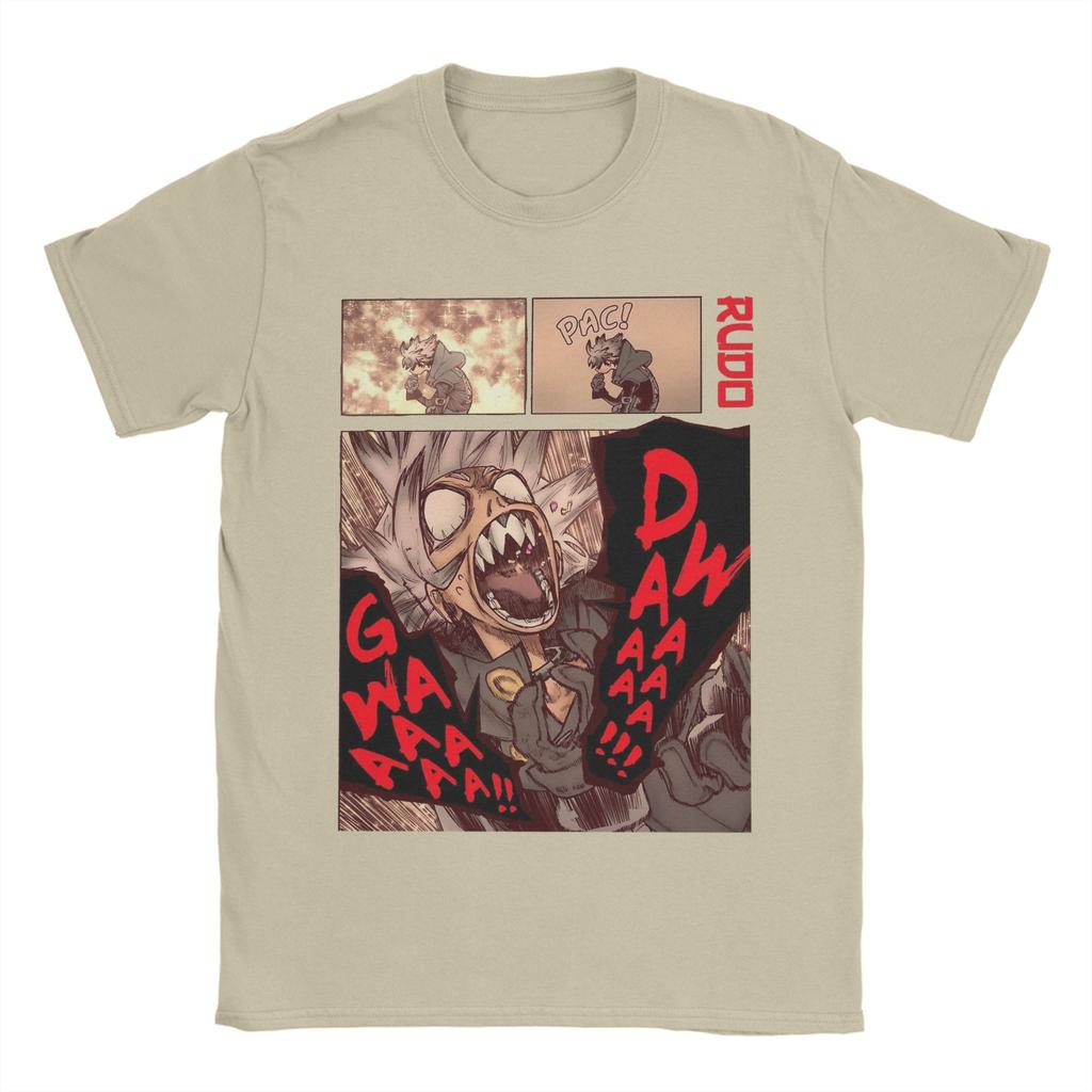 Rudo Surebrec Gachiakuta Anime T Shirt Unisexs  100 Cotton Fashion for Unisex TShirts Round Neck  Tee Shirt Short Sleeve Clothes