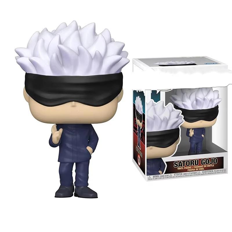 Новые Поп Фигурки Аниме Jujutsu Kaisen Сатору Годжо Фушигуро Мегуми Итадори Юдзи Модель Мини Кукла Коллекционная Декорация Игрушки Подарки Для Детей