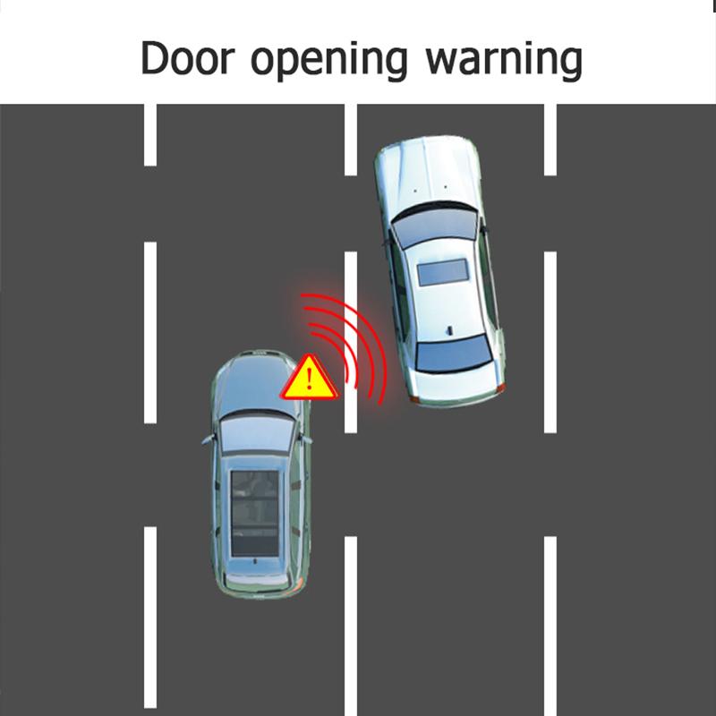 Car BSD BSM BSA Blind Area Spot Warning Drive Mirror Rear 77GHZ Radar Microwave Detection System