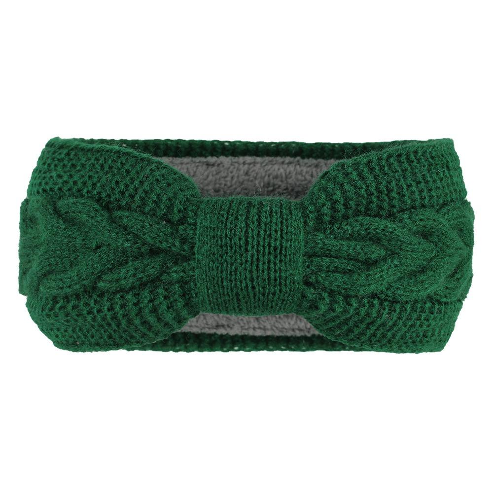 Вязаный Крючком Тюрбан Утепляющий На Уши Зимние Женские Повязки На Голову Девочки Резинка Для Волос