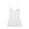 TAOP&ZA Women's White Spaghetti Strap Slimming Dress - Spring/Summer Collection