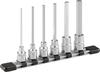 TONE Long Hexagon Socket Set HH306L Drive Angle Contents 6 Items (with Holder) 9.5mm (3/8")