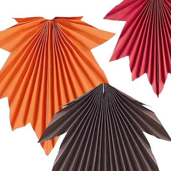 9 шт. осенняя вечеринка кленовые листья бумажные веера деревенский подвесной бумажный веер украшение для осени День благодарения день рождения детский душ свадьба декор