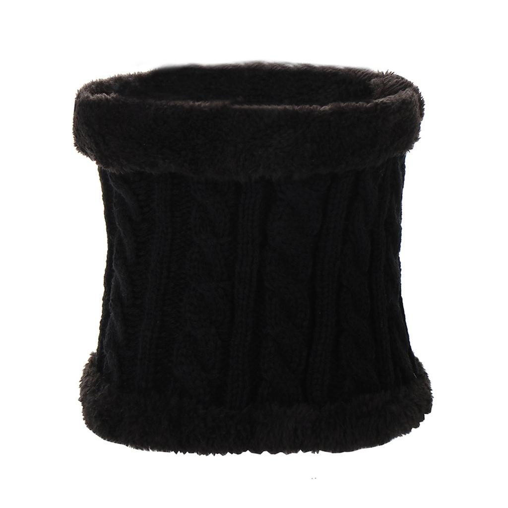 Girls Boys Knit Warm -Ball Baby Winter Children Neckgaiter Scarf