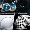 POEDAGAR Original Men Wristwatch Waterproof Luminous Date Business Man Clock Stainless Steel Quartz Military Men's Watches Reloj