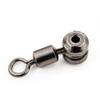 Portable Durable Stainless Steel Solid Rings Tackle Fishing Rolling Swivels Connector Ball Bearing