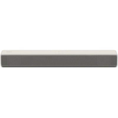 Sony Компактный саундбар с кремово-белым сабвуфером, HDMI, фронтальным объемным звучанием, Bluetooth, совместимый с HT-S200F, встроенный