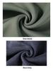 2025 Men's Fleece-Lined Casual Round Neck Warm Sweatshirt Long Sleeve T-shirt Winter Collection