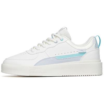 Кроссовки Lifestyle Series Milk Cap, амортизирующие, легкие, прочные, нескользящие, с низким верхом, для скейтбординга, женские кроссовки, белые, фиолетовые 922228012-1