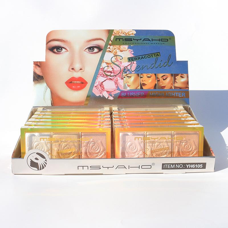 Multi-functional Palette for Contouring and Highlighting, Affordable and High-Quality, Best-Selling Cross-Border Makeup Product