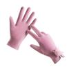 Anti-slip Plush Driving Gloves Bowknot Elasticity Soft Gloves Gift Winter Women Gloves  Snowboard