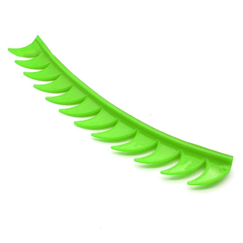 Резина для скутера, мотоцикла, мотокросса, шлема, ирокеза, шипов, мотоциклетных шлемов, наклейка на ирокез 6 цветов, светоотражающая