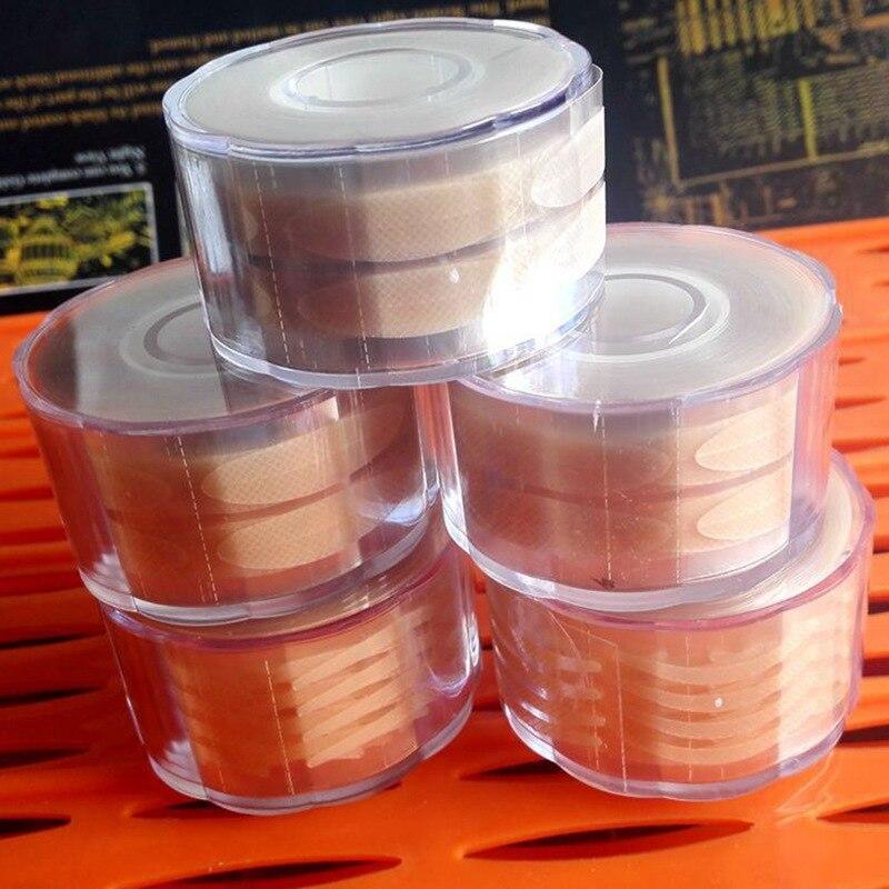 600pcs Invisible Double Fold Eyelid Sticker Double Eyelid Tapes Lift Strips Clear Gray Eyelid Stripe Big Eyes Beauty Tool