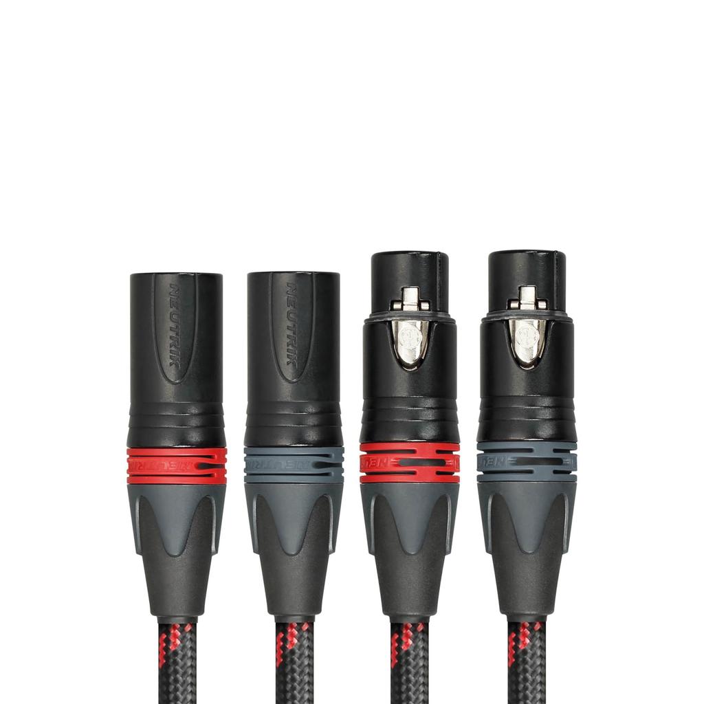 Кабель TOPPING XLR-XLR 6N OCC экранированный аудиокласса XLR, короткий, черный, пара, TCX1-25, приблизительно. Кабель длиной 25 см, с проводником высокой чистоты, двухжильная конструкция.