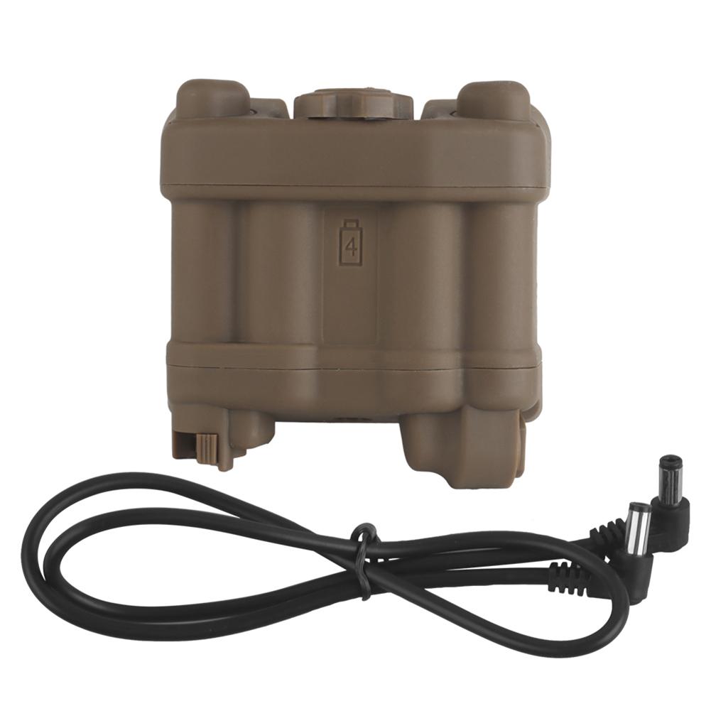 Battery Box Retention System Helmet Accessories Adjustable Helmet NVG Battery Pouch Dummy Model for AN/PVS31 Battery Case