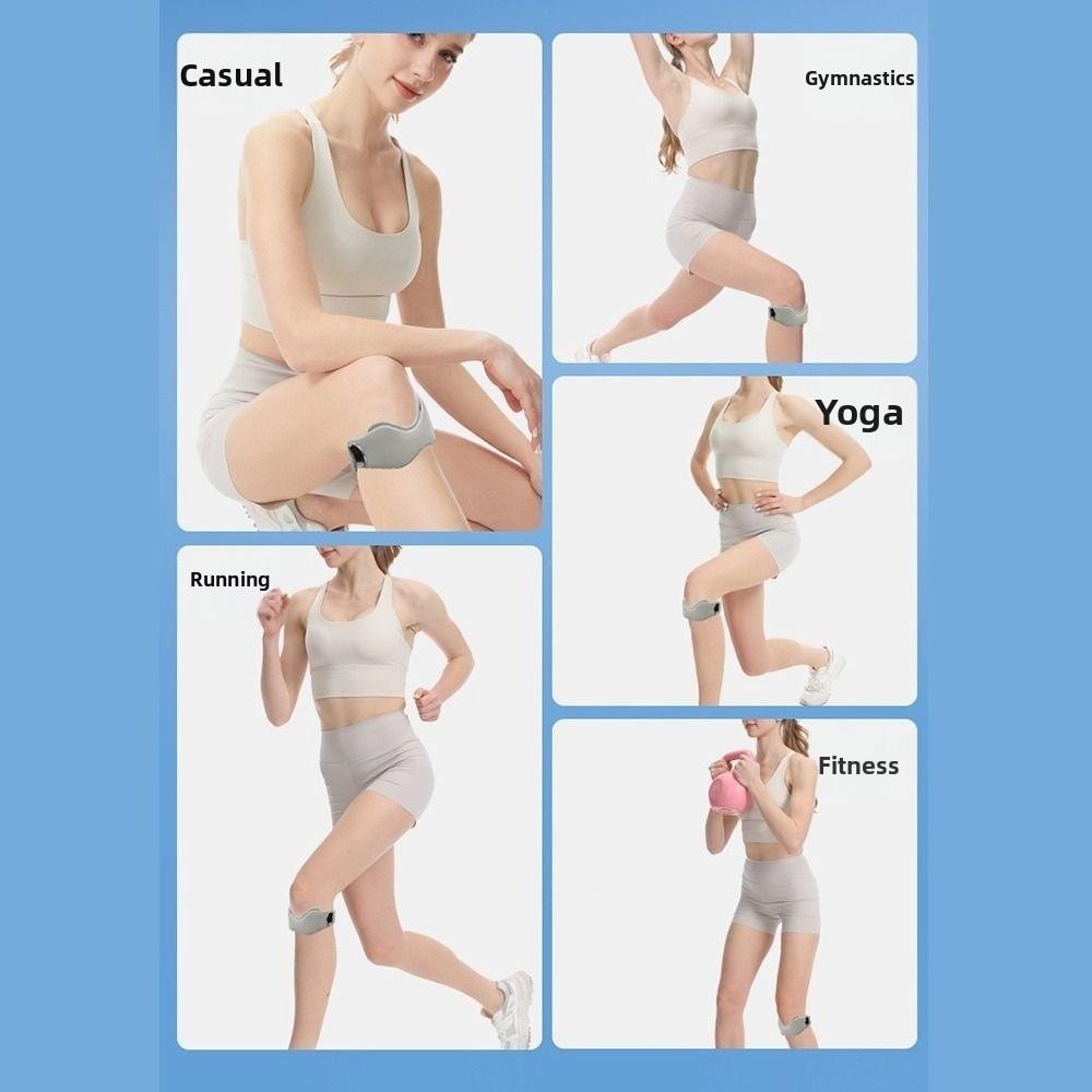 Adjustable Sports Knee Pad Shock Absorbing Knee Brace Sports Support Patella Band Men