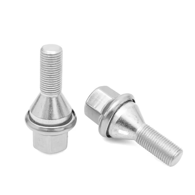 53182366 6511051AA 6509933AA Wheel Bolts Lug Nuts M12x1.25 For Jeep Cherokee Renegade Compass Chrysler 200 Dodge Dart