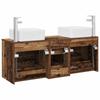 Bathroom Cabinet Set 3 pcs Reclaimed Wood 49.5 x 41 x 63 cm
