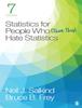 Statistics for People Who (Think They) Hate Statistics 7th Edition (English, Paperback)