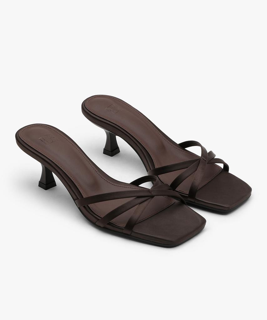 Сатиновые мюли Epure Khio на ремешке (3Colors)