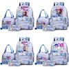 3Pcs/set Anime Cartoon K-pop Printed Backpack with Handbag Pencil Case for Teenager Student Girl Boy Bookbag Schoolbag Women Large Capacity Travel Bag