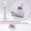 Brush Heads for Xiaomi Mijia T100 Toothbrush Heads Gum Care Soft Toothbrush Heads with Protecting Caps for Healthy Brushing