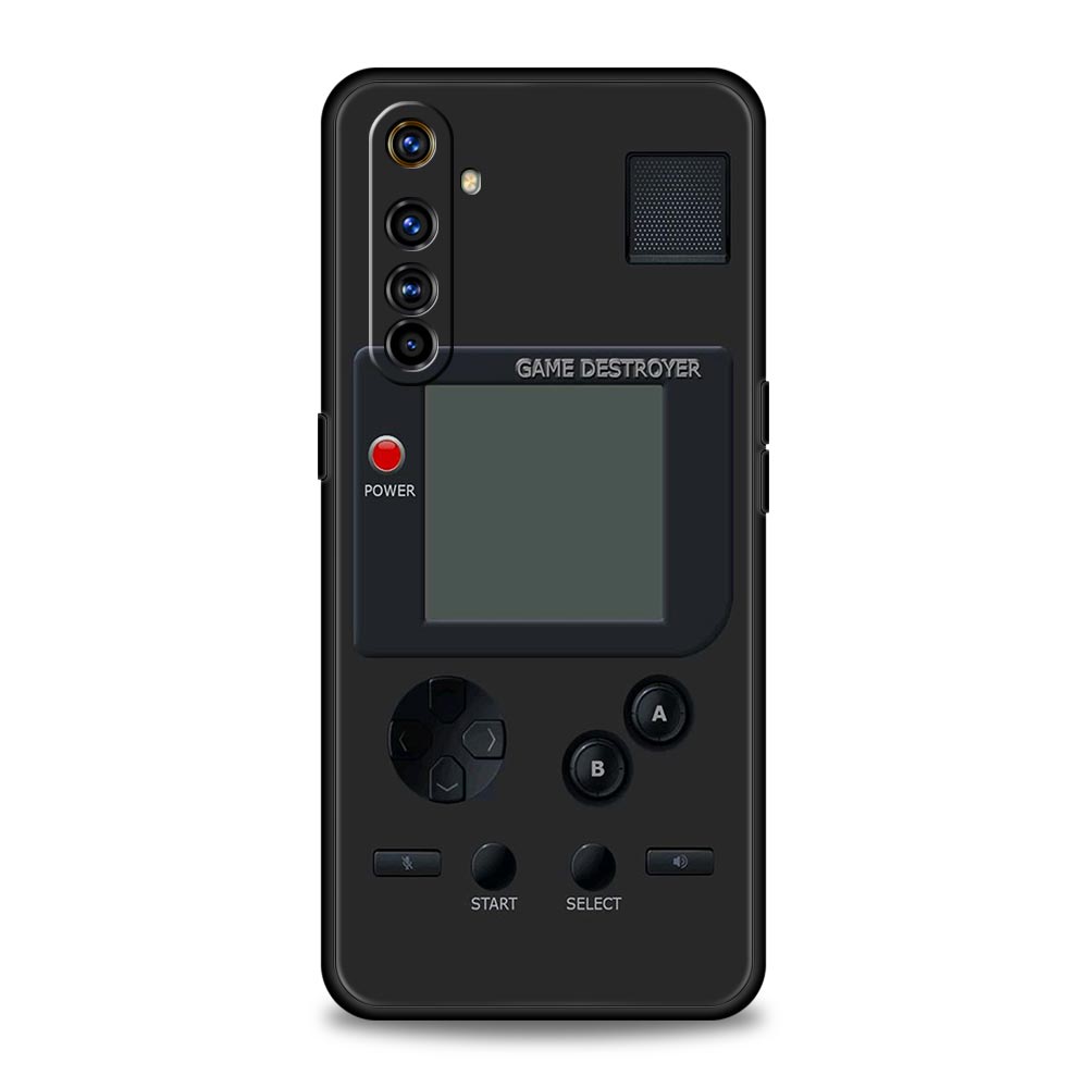 Винтажный чехол для телефона с геймпадом для видеоигр для мальчиков Realme 11 10 9 8 5G 7 6 GT2 Pro C21 C11 C25 C35 для Realme GT Neo 2 3 3T