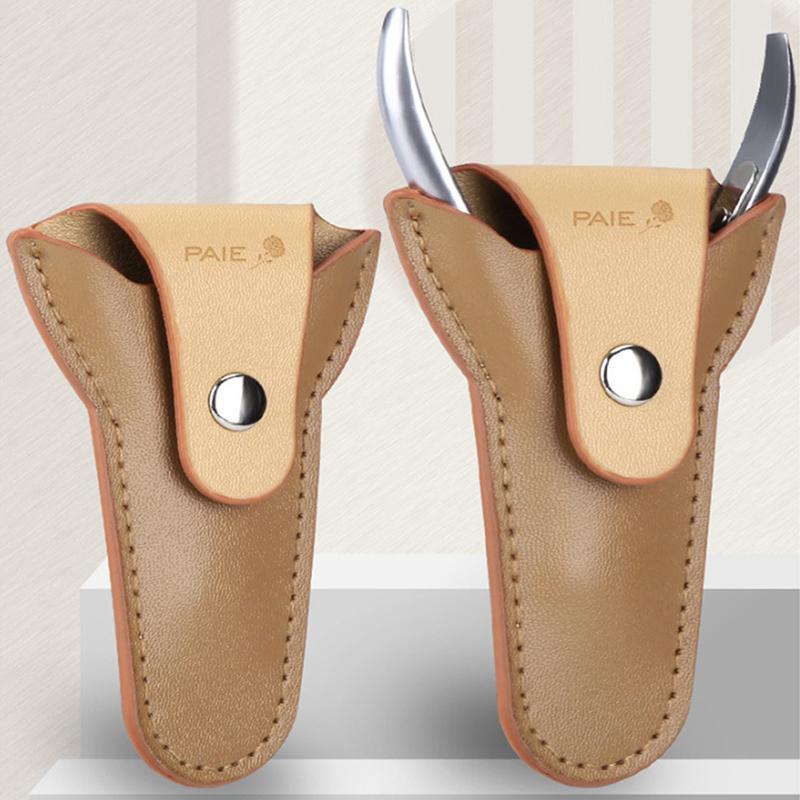 1 шт. Сумка-чехол на застежке-крючке V-образной формы из ПУ-кожи для защиты ножниц, Чехол-накладка для ногтей для инструментов для маникюра и педикюра