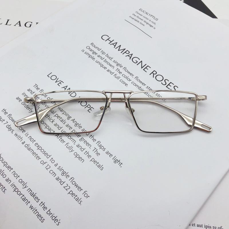 Солнцезащитные очки Mo Wei Metal Square Small Frame женские, светло-зеленые, те же