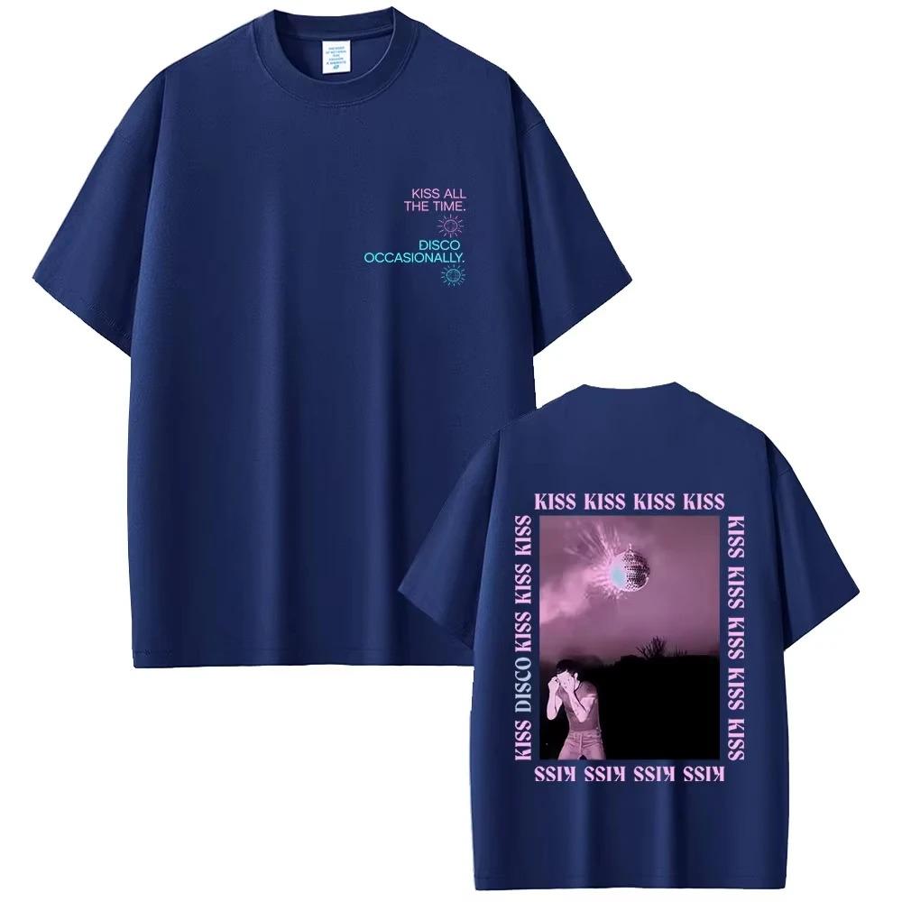 Kiss All The Time Disco Occasionally 2026 Merch T-shirt Fans Gift Unisex Fashion Pop Music T Shirts Hip Hop Streetwear T-shirt