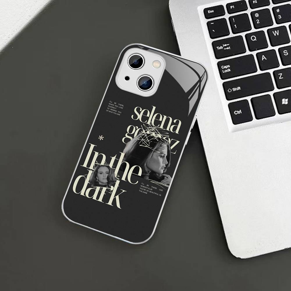 Певица Селена Гомес Закаленное Стекло Для Iphone 14 13 12 11 Pro Mini XS MAX 14Plus X XS XR Чехлы
