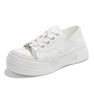 Мода AIYUQI 2025 новые женские кроссовки обувь Ретро толстая подошва белые туфли для женщин Большого размера повседневные скейтборд женские туфли