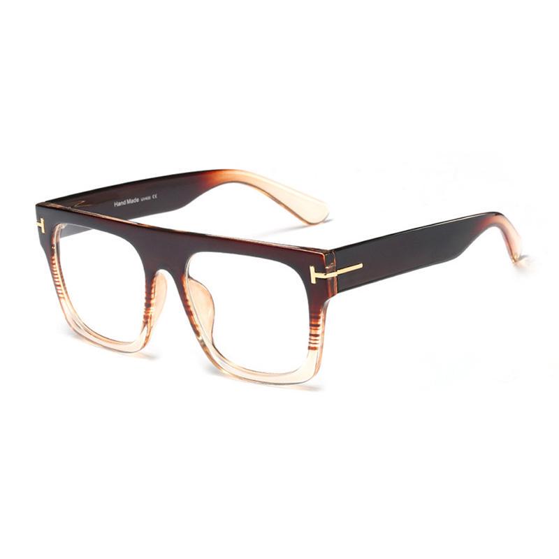 SHAUNA Квадратная оправа для очков большого размера, женская оптическая оправа, мужские очки